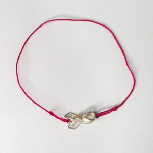Pulsera De Hilo C/Lazo Octubre Rosa Fili Pl