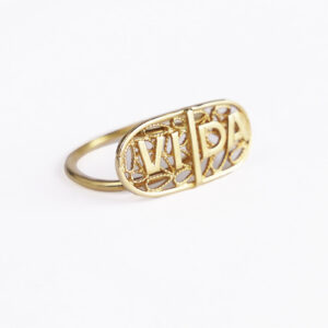 Anillo Pastilla Colección Vida Fili Pboa 3